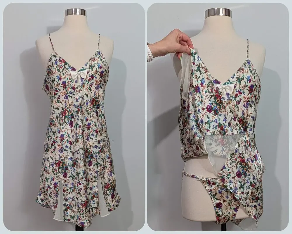 Victoria's Secret Gold Label Nightie and Panties Set